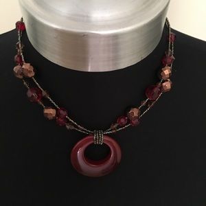 Lia Sophia Cinnabar necklace